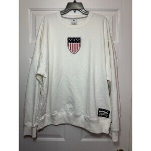 Size XL Nike Olympic Team USA Solo Swoosh Sweatshirt FN1136-133 Men’s White NEW